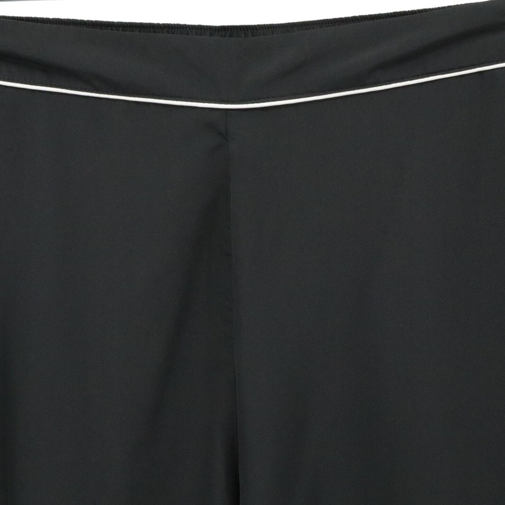 Jason Wu Black Satin Contrast Piping Set Lounge Sleepwear Large - Picture 8 of 12